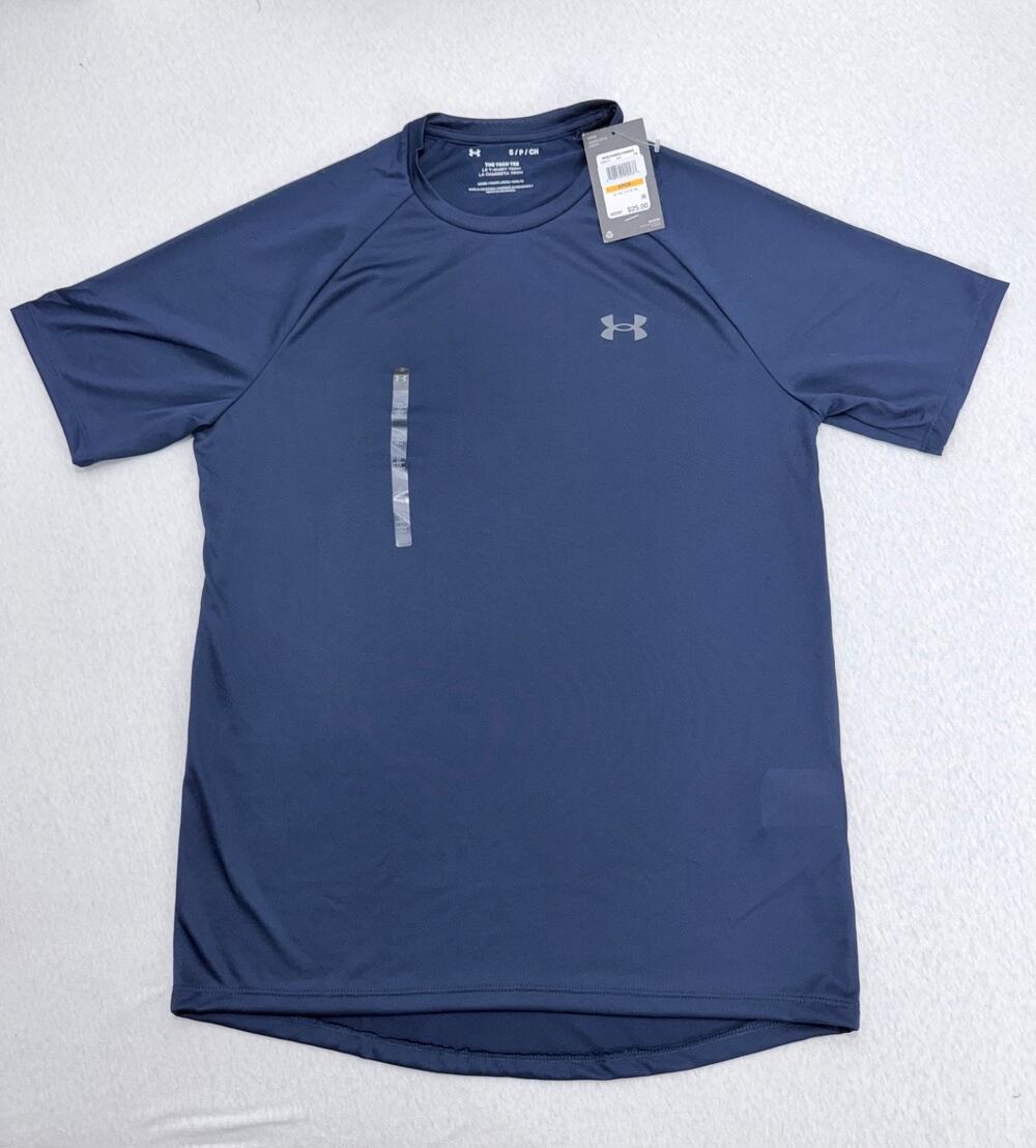 Under Armour Men's Relaxed Fit Moisture Wicking Tech Tee Shirt, Size S 1326413